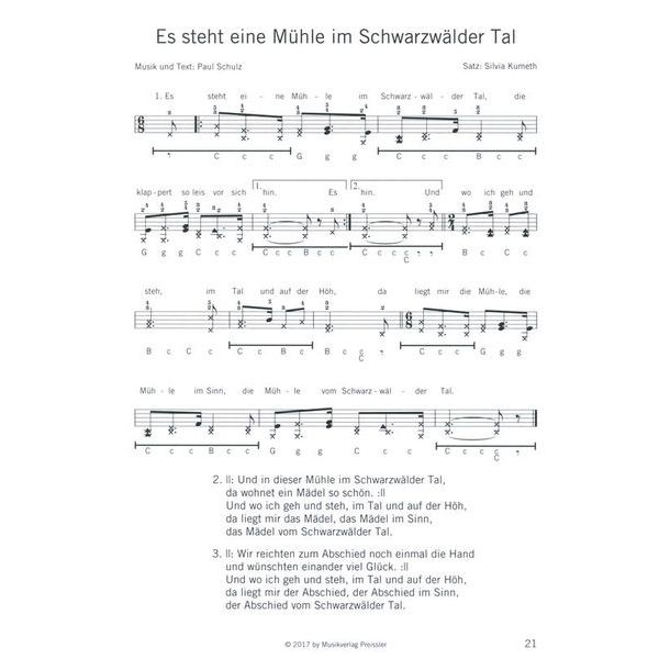 Musikverlag Preissler Rucksacklieder Steirische