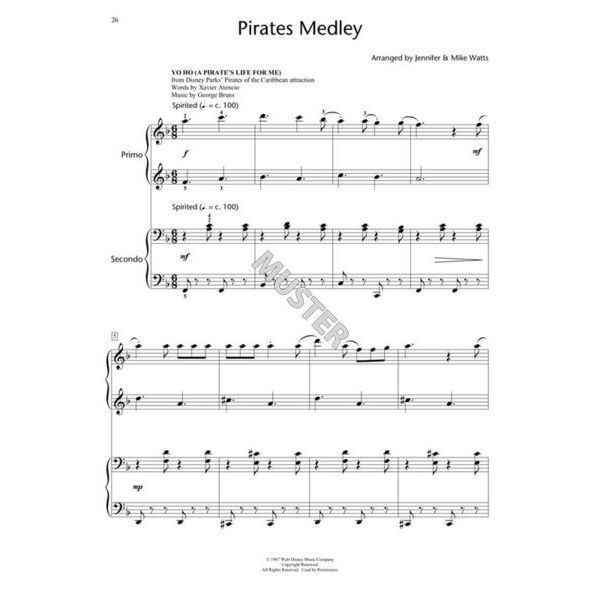 Hal Leonard Easy Disney Duets Piano