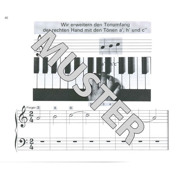 Edition Melodie Kleine Finger am Klavier 2