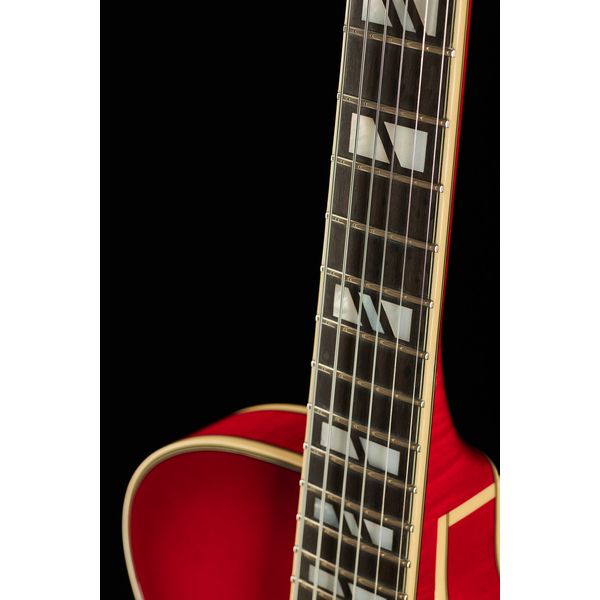 DAngelico Excel SS Soho Dark Cherry Burs