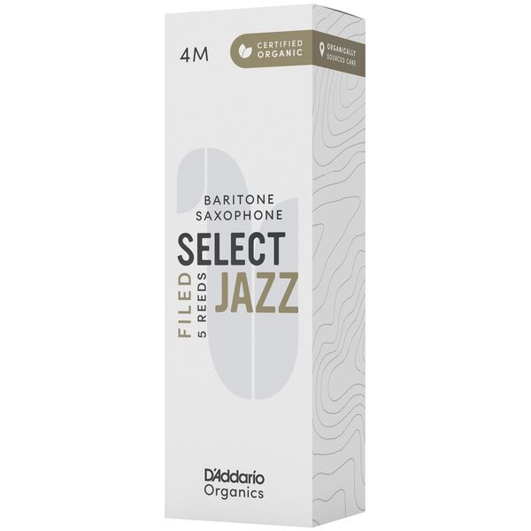 DAddario Woodwinds Organic Sel. Jazz Filed BAR 4M
