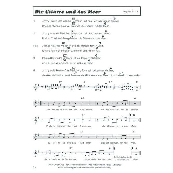 Musikverlag Hildner 140 deutsche Schlager 50/60