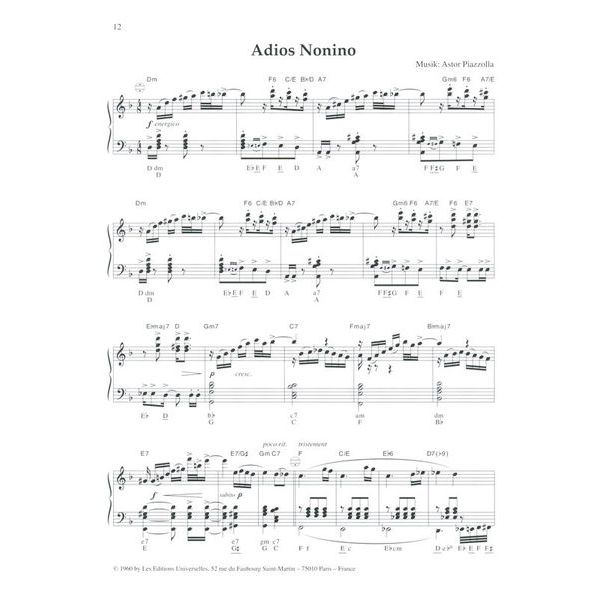 Holzschuh Verlag Akkordeon Pur Piazzolla 1