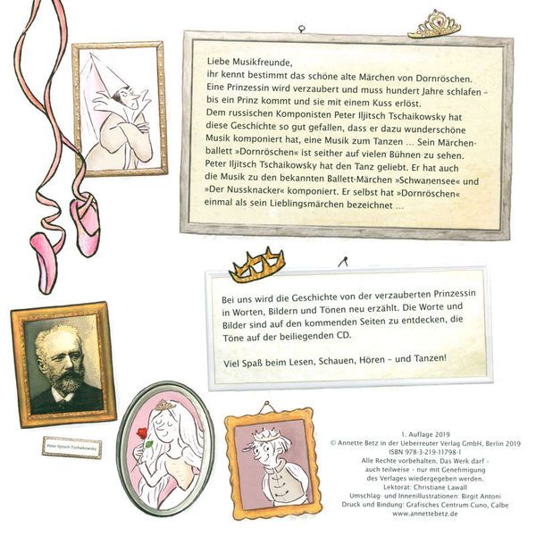 Annette Betz Verlag Dornröschen Musikbilderbuch