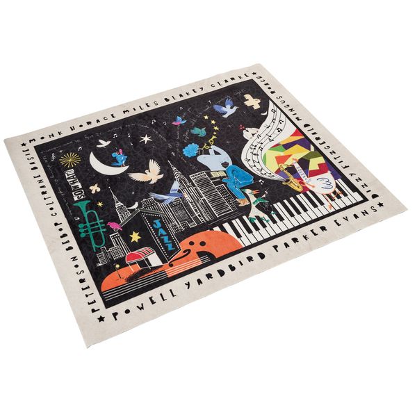 Drum N Base Club Drum Rug Night