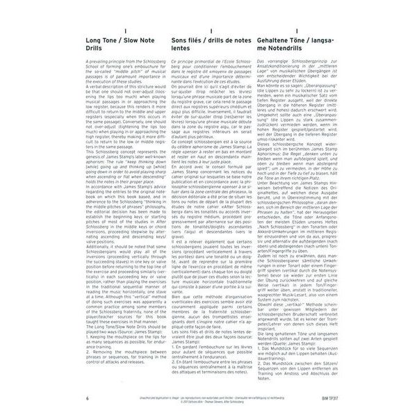 Editions Bim After Schlossberg Trumpet