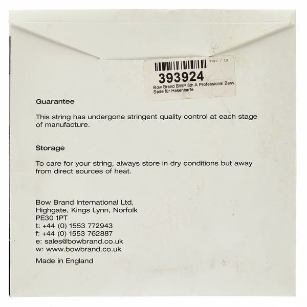Bow Brand BWP 6th A Harp Bass Wire No.40