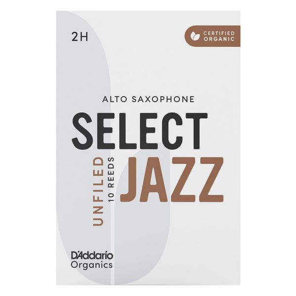 DAddario Woodwinds Organic Sel. Jazz Unf. ALT 2H