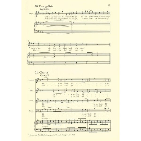 Brenreiter Bach Weihnachts-Oratorium