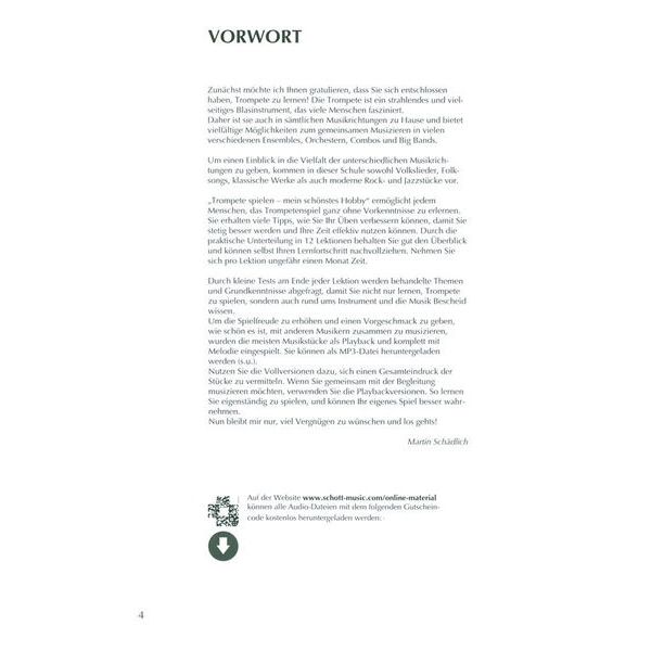 Schott Trompete Spielen Hobby 1