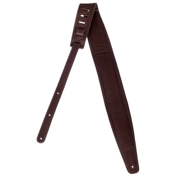 Fender 9cm Premium Leather Strap BRN