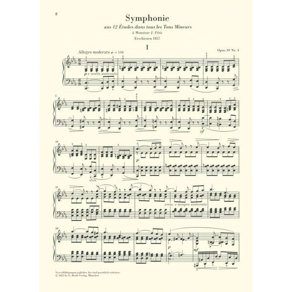 Henle Verlag Alkan Symphonie op. 39