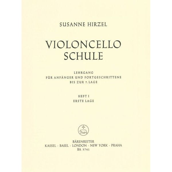 Brenreiter Violoncello-Schule 1