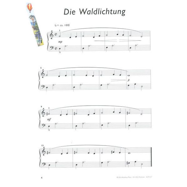 Acanthus Music Piano Adventure TastenReisen 1