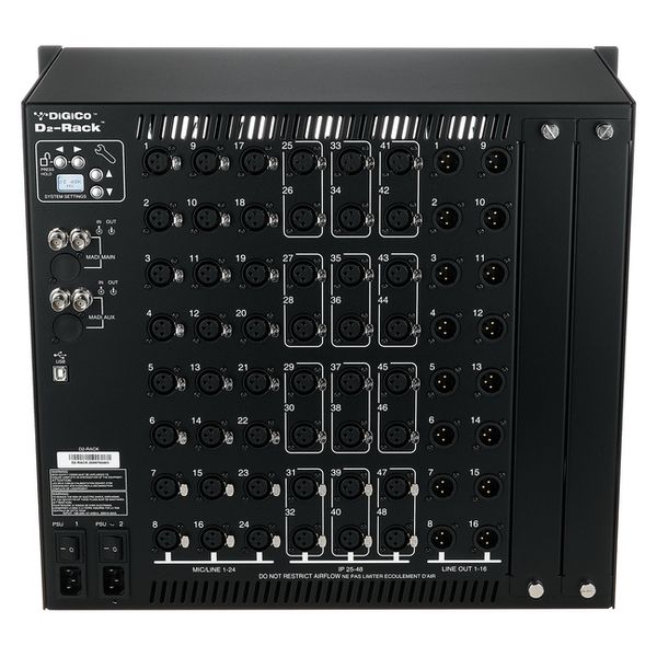 DiGiCo D2-Rack BNC 48/16