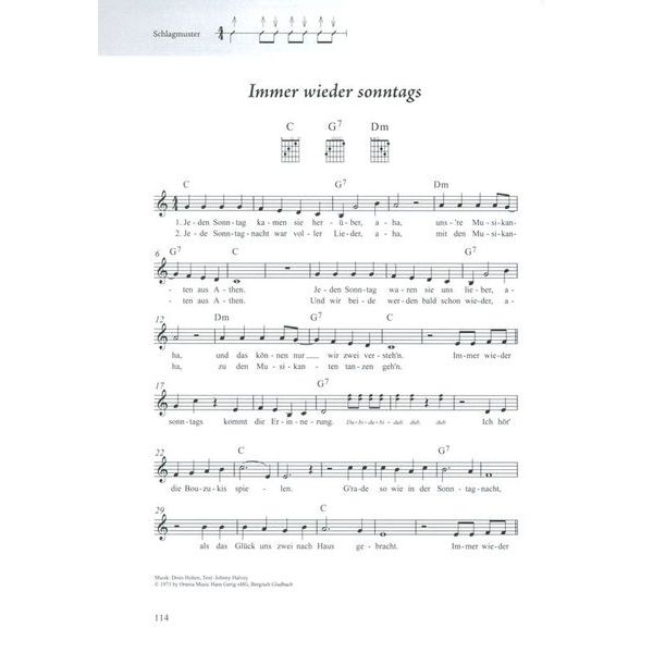 Schott Schlagerbuch Alt und Jung Git