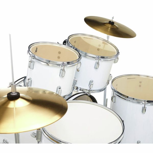 Millenium Focus 22 Drum Set White