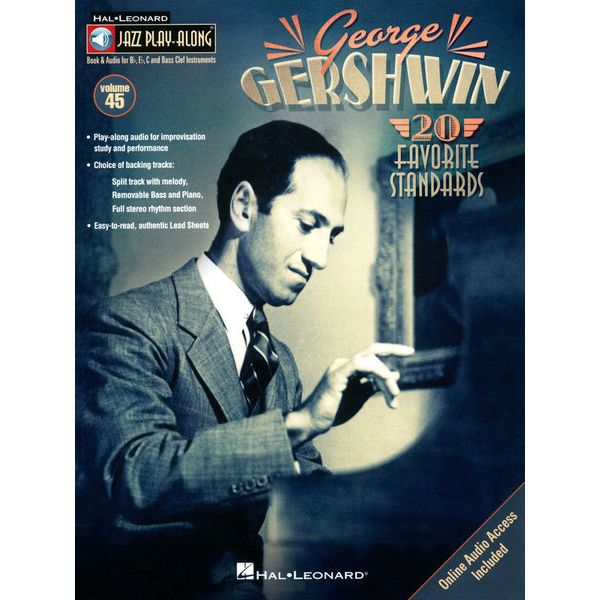 Hal Leonard Jazz Play-Along Gershwin