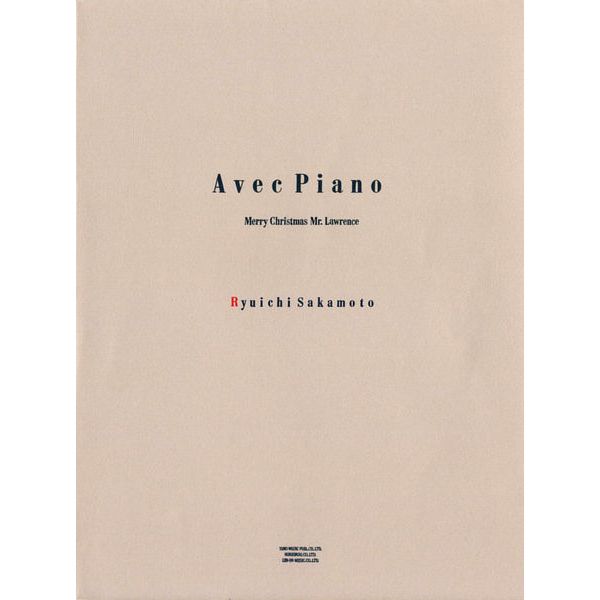 Zen-On Ryuichi Sakamoto Avec Piano