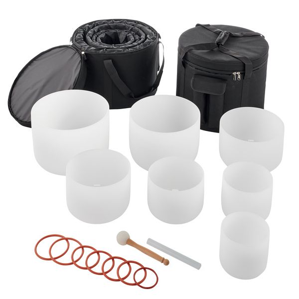 Thomann Crystal Bowl CF Set 440Hz 6-12