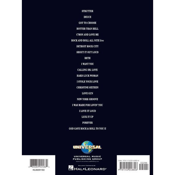 Hal Leonard The Very Best of Kiss