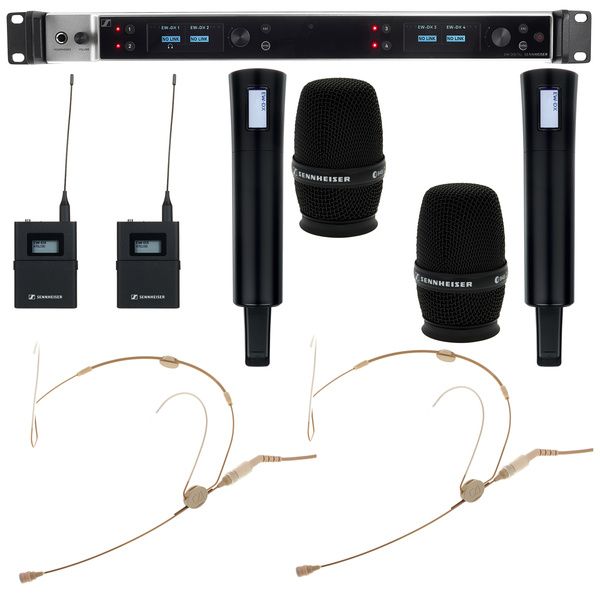 Sennheiser EW-DX 2x HSP2 2x 945 Q1-9 Set