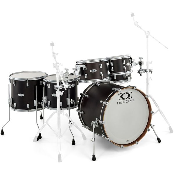 DrumCraft Series 6 2up 2down Satin Black