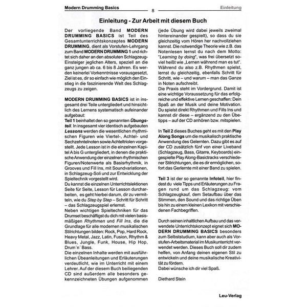 Leu Verlag Modern Drumming Basics