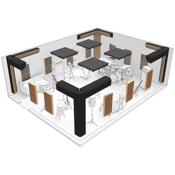 t.akustik Rehearsal Room Set XL Prof.