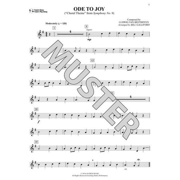 Alfred Music Publishing Easy Classical Themes Trumpet