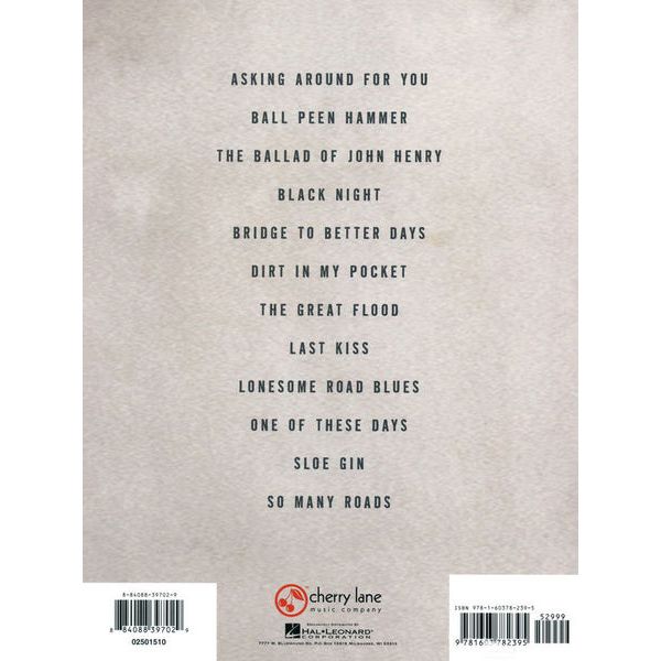 Cherry Lane Music Company Joe Bonamassa Collection