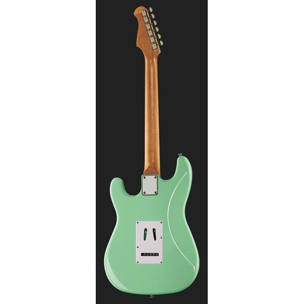 Harley Benton ST-62CC MN Seafoam Gree Set