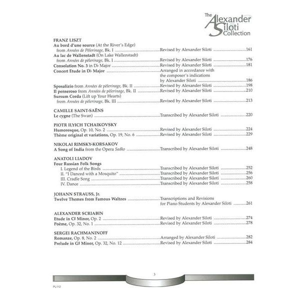 Carl Fischer Alexander Siloti Collection