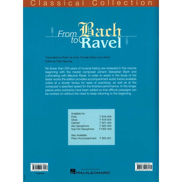 Fentone Music From Bach To Ravel Flute