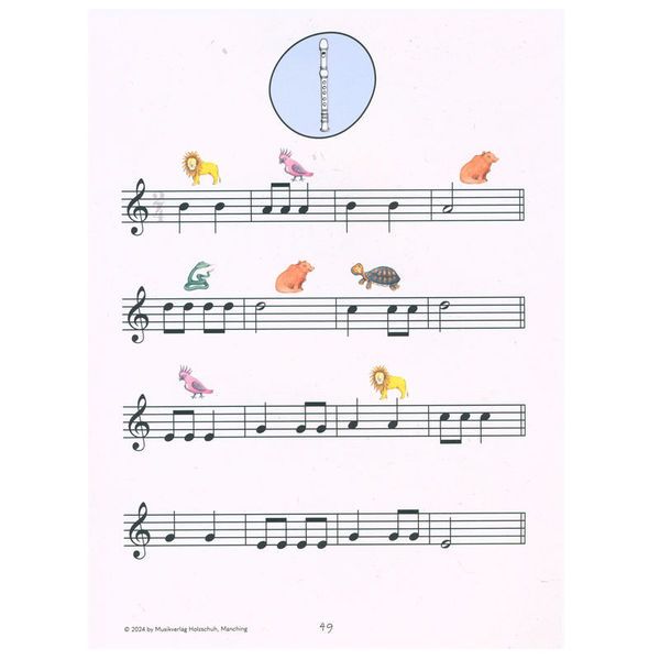 Holzschuh Verlag Meine ersten Flötentöne