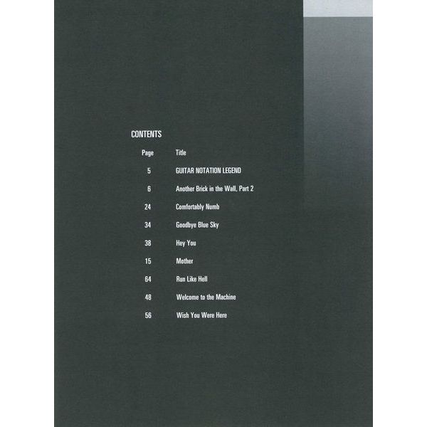 Hal Leonard Guitar Play-Along Pink Floyd