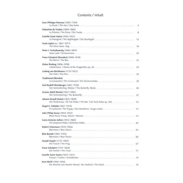 Schott Musik und Tiere Violin