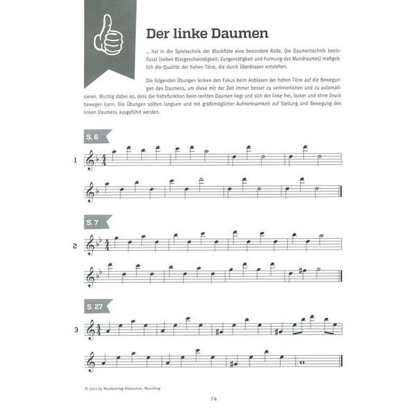 Holzschuh Verlag Schule for Altblockflöte 2