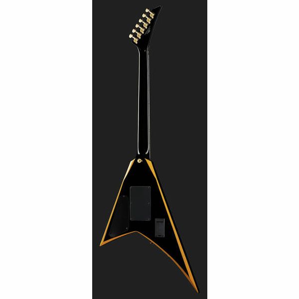 Jackson RRX24 Black with Yellow Bevels