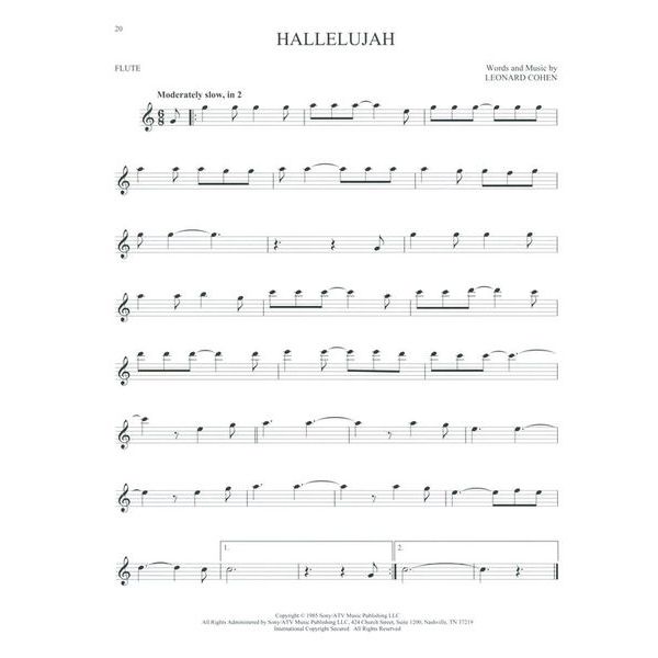 Hal Leonard 50 Popsongs for Kids Flute