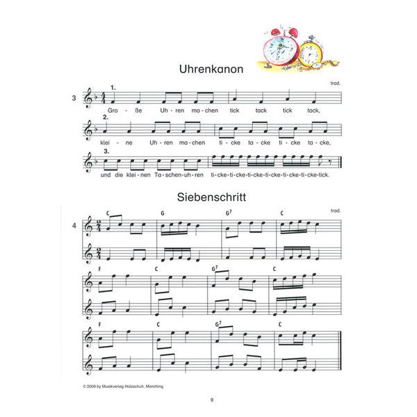 Holzschuh Verlag Jede Menge Flötentöne 3