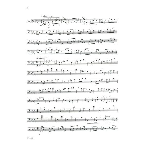 Music Minus One Simandl 30 Etudes Double Bass