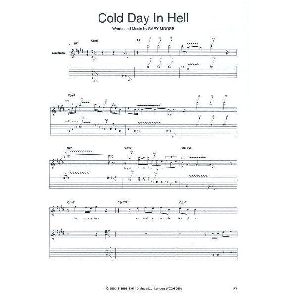 Faber Music Jam With Gary Moore