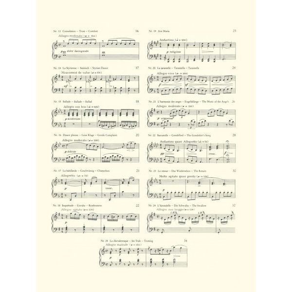 Wiener Urtext Edition Burgmüller 25 Etüden op. 100