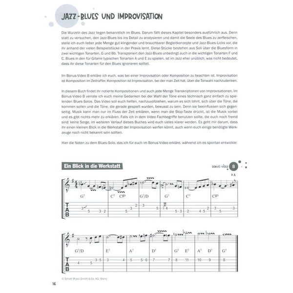 Schott Jazzgitarrenbuch