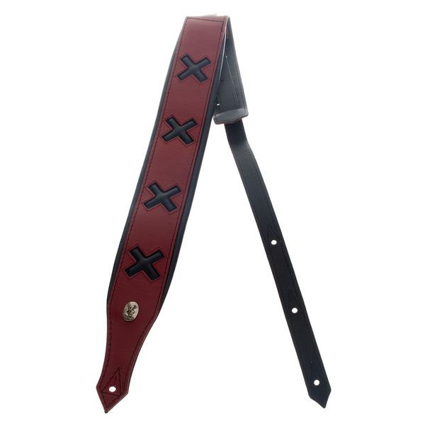 Minotaur Coat of Arms Vintage Red Strap