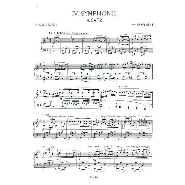 Universal Edition Gustav Mahler Symphonien