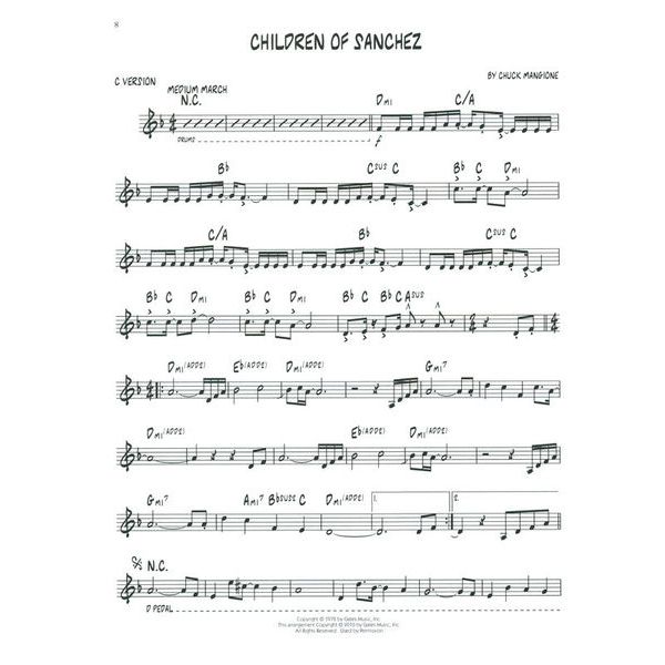 Hal Leonard Jazz Play-Along Chuck Mangione