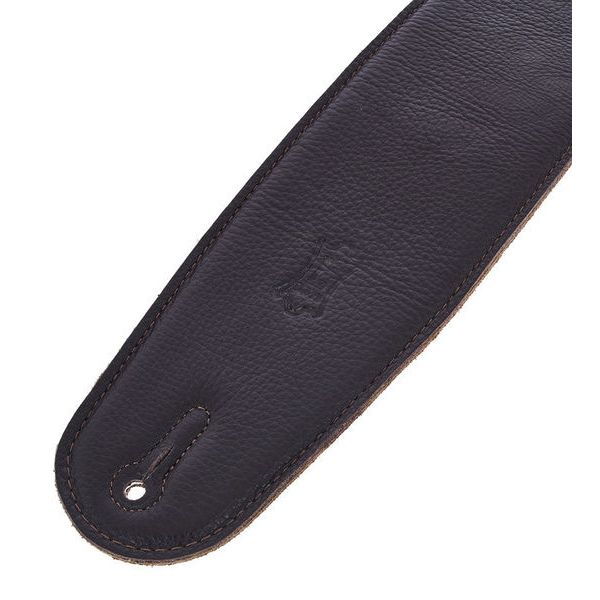 Levys Garment Leather Bass Strap DBR