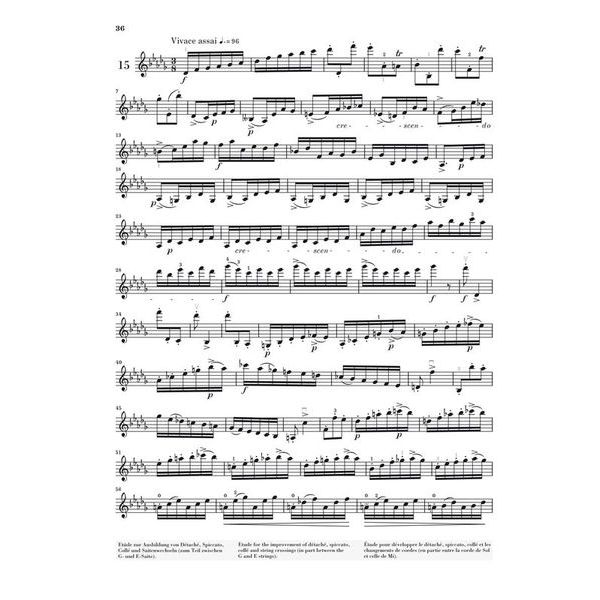 Henle Verlag Rode 24 Caprices Violin